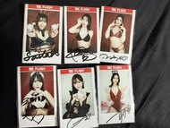 Tre 非Tre 簽名 拍立得 河北 瀨戶 森日向子 安齋拉拉 桃乃木 新有菜 櫻空桃 涼森 神木麗