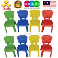 🇲🇾 🔥Hot Selling🔥 3V JY701 Kindergarten Jolly Kids Children Plastic Chair | Children Chair | Kerusi Tadika -Heavy Duty