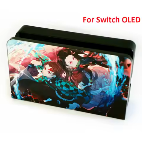 Switch Oled Dock Case Charging Dock Station Hard Case Cover Stand Charger Protective Shell for Ninte