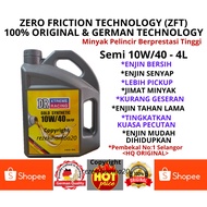 Engine Oil Car Lubricant Semi Synthetic 10W40 4L MINYAK HITAM KERETA 4L DR XTREME RACING 100% Original HQ