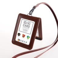 Business ID Card Holder Badge Badge Holder PU Leather ID PULeather Badge Holder ID Badge Card Holder