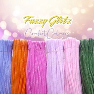 Fuzzy Glitz / Fuzzy Wire with added Sparkle / Sparkle Pipe Cleaners / 30cm ±100pcs