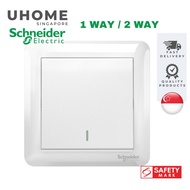 Schneider Electric Switch (10A 1 Gang 1 Way / 10A 1 Gang 2 Way)