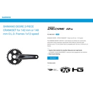 【hot sale】 SHIMANO DEORE Crankset w/o BB