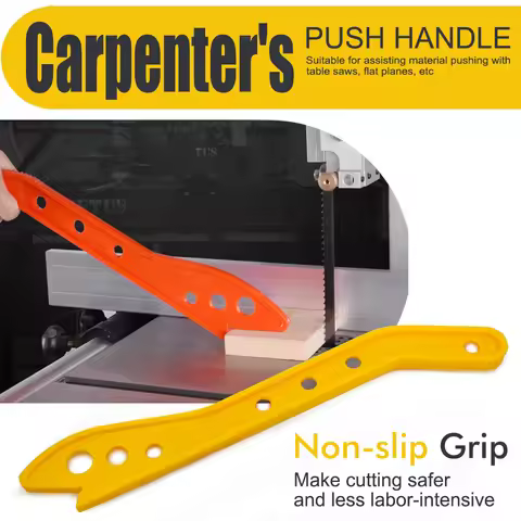 Woodworking Safety Plastic Push Handle Wood Saw Push Block Sticks Table Saw Woodworking Push Block T