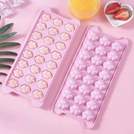 Creative Cat Paw Ice Cube Tray With Lid Small Silicone Ice Mold For Home Freezer Q8F7
