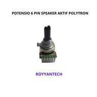 POTENSIO 6 PIN POTENSIO SPEAKER AKTIF POLYTRON