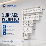 PVC Nut Box 3x3, 3x6, 3x7, 3x10,3X12 Box for Switches
