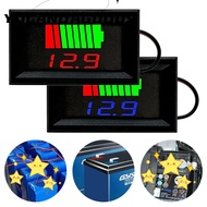 YOLA Car Battery Charge Level Indicator Professional LED Voltmeter Tester 12V 24V 36V 48V 60V 72V