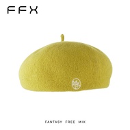 [Tiantian yoko&FFX]FFX [Masa Lembut] Beret Fesyen Bulu Tersuai mewah