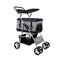 รถเข็นสัตว์เลี้ยง รับน้ำหนักได้สูงสุด 15KG รุ่น DTC-601