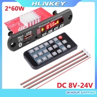 HLINKEY บอร์ดถอดรหัสเสียงในตัว30/40/50/80/120W,บอร์ดถอดรหัสบลูทูธ5.0 MP3 USB TF วิทยุ FM โมดูลสำหรับ