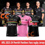 NRL Penrith Panthers 2023-2024 MEN'S home away rugby jersey t-shirt