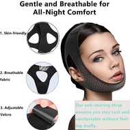 Anti Snoring Sleeping Care Chin Support Strap/ Face-lift Triangle Jaw Support Snore Stopper