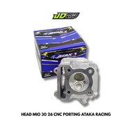 HEAD ATAKA RACING MIO 30 26 BLOCK HEAD CYLINDER CYLINDER SOUL MIO SPORTY 30/26 ATAKA RACING