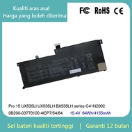 15.4V C41N2002 Battery For ASUS ZenBook Pro 15 UX535LI BX535LH series 4ICP7/54/64