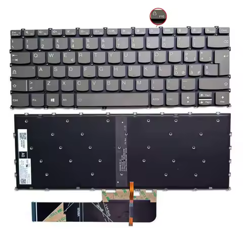 XIN-Italian IT layout Backlit Laptop Keyboard For Lenovo IdeaPad 5 14ITL05 Flex 5-14IIL05 5-14ARE05 