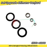 Shimano Vanford 2500 - 3000 Upgrade Set 2024 Carbontex Bearing Stainless