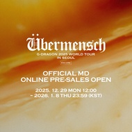 Pre-Order | BIGBANG G-Dragon GD 2025 World Tour [Übermensch] in Seoul Encore Official MD List 1