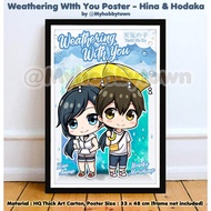 Anime Poster Tenki no Ko Weathering With You Hina Amano Hodaka Morishi