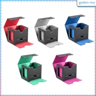 [GedonMY] Card Deck Box Card Organizer Cards Protector for 100 Sleeved Cards Card Storage Box for TC