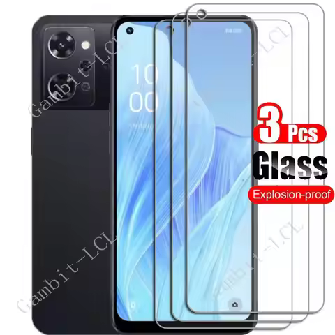 1-3PCS 9H Tempered Glass For OPPO Reno9 A Protective Film On OPPOReno9A 9A Reno9A 6.4" Screen Protec