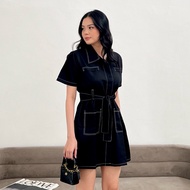 TCCA - FECA MINI DRESS | Contrass stitching