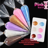 Deco Cream Pearl Series 50 gr/Deco Fake Whipped Pearl Fake Cream/Lem Cream Decoden 50 gr