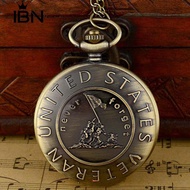 Kalung Jam saku pocket vintage prajurit soldier us army veteran watch