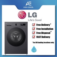 LG FB1209S6M 9KG BLACK INVERTER DIRECT DRIVE FRONT LOAD WASHING MACHINE