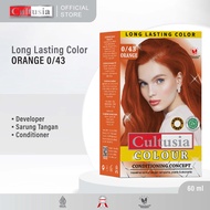 Cultusia Cat Rambut Hair Color Orange 30ml