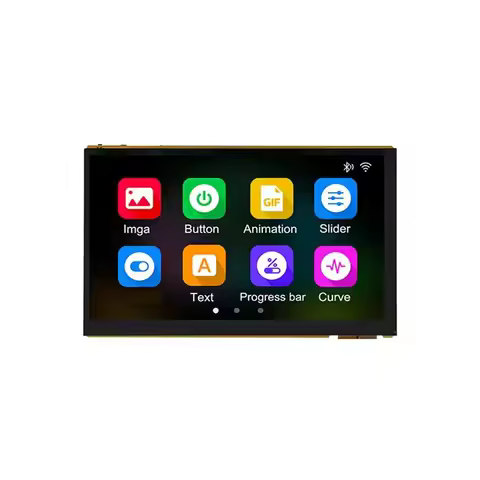 [Techverse]-ESP32 P4 Development Board With ESP32-C6 7-Inch LCD Camera Module Audio Interface Model 