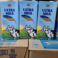 PUTIH Ultra Milk ULTRA Milk ULTRAMILK Milk UHT Full Cream 1L Plain White 1box