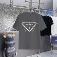 Men Women Plus Size Short-Sleeved Couple Style Daily Comfortable Breathable Spring Autumn High-End F