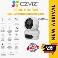 Ezviz H7C Dual Lens (4MP + 4MP) Pan/Tilt Two Way Talk Color Night Vision WiFi Indoor Security CCTV C