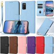 Slim Casing For Samsung Galaxy A51 5G A21S A71 5G A11 A21 A31 A41 A51 A71 Luxury Litchi Book Wallet Soft PU Leather Flip Skin Stand Cover Case