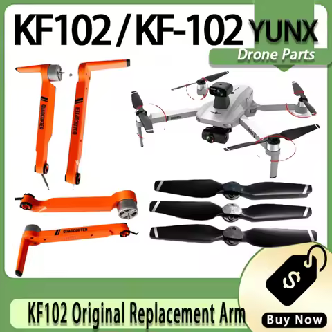 Genuine Orange Brushless Motor Front Rear Arm for KFPLAN KF102 GPS Drone, Original KF-102 Quadcopter