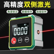 [Hot Sale on Sale] Mini Electronic Digital Display Inclinometer 360 Magnetic Laser Level Small Slope