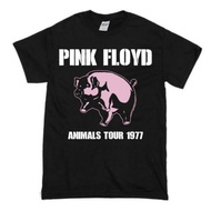 Pink FOLYD BAND T-Shirt - ANIMALS TOUR 1977 | Vintage BAND T-Shirt | Premium Men's DISTRO T-Shirts