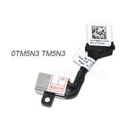 For Dell Latitude 3400 3500 5584 DC-IN Laptop DC Power Input Jack With Cable 0TM5N3 TM5N3 450.0FV06.