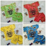 Barong Balli Clothes Set for Children Ages 1-8 Years Barong T-Shirt Set ZB Makassar