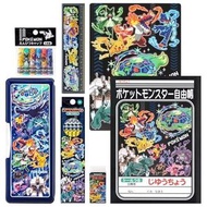 精靈寶可夢 Pokémon 寵物小精靈 7件文具禮盒 晶體筆盒 Pokemon 新學期入學文具套裝 [平行進口]