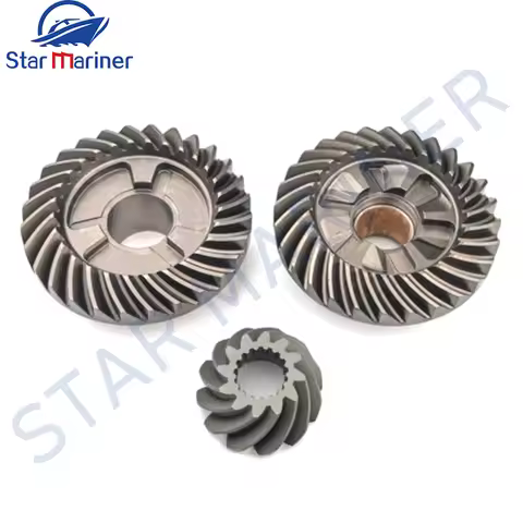 6K5-45560 6K5-45571 6K5-45551 Gear Set For Yamaha Outboard 2T 25/50/60/70HP 4T F40 F45 F50 Parsun 2T