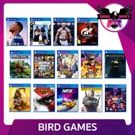 PS4 : Mortal Kombat 11 , Marvel VS Capcom , GTA V , FIFA 22 , UFC 3 , UFC 4 , Naruto Shippuden , Minecraft , GT Sport , Onepiece 3 , Injustice 2 , Need for Speed Heat , God of War 3 , The Witcher รวมเกมส์