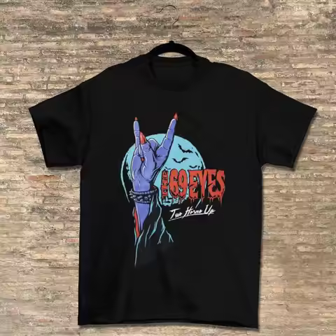 Rare The 69 Eyes Two Hours Up Shirt Unisex Concert S to 5XL SG243