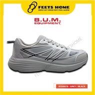 BUM Equipment Women's Shoe BY89078-Grey x Black - Kasut Wanita Kasual Selesa Sneakers