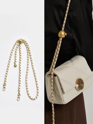 suitable for CHANEL¯ Golden Ball mini bag chain armpit Messenger bag accessories single buy chain adjustable shoulder strap