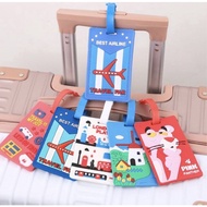 Cute PVC Soft Name Address ID Address Holder Luggage Tag / Name Travel Tag