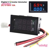 AHTY 1Pcs Dual Display Volt Gauge, Red Blue LED Display High Precision Digital Voltmeter Ammeter, DS