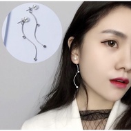 Pearl Diamond Dangle Earring